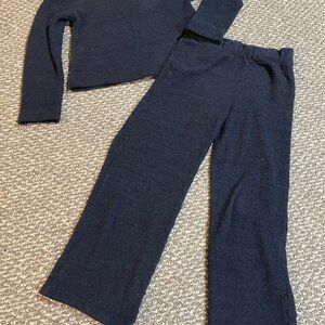 GAP Factory Navy Wide Leg Pants Set